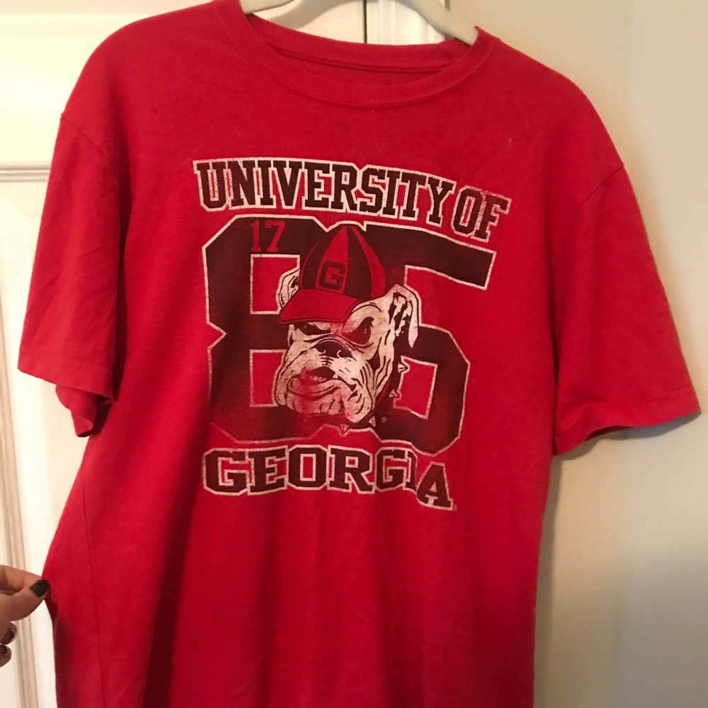 Vintage washed UGA Tee